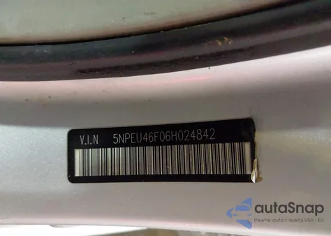 2006 Hyundai Sonata Gls V6/Lx V6 from USA, damaged, VIN 5NPEU46F06H024842